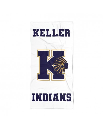 Keller Indians Beach Towel
